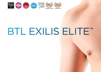 imagem com BTL exilis elite