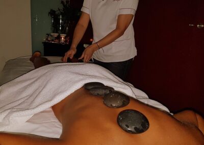 fotografia de massagem